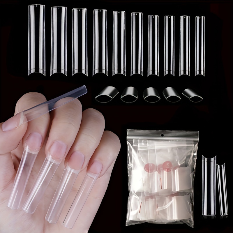 Nail Art Xxl - 500 punte per unghie XXL No