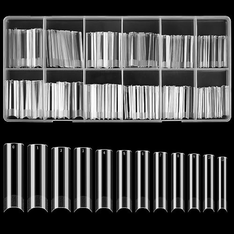 Nail Art Xxl - 240 Pz Punte per Unghie Quadrate