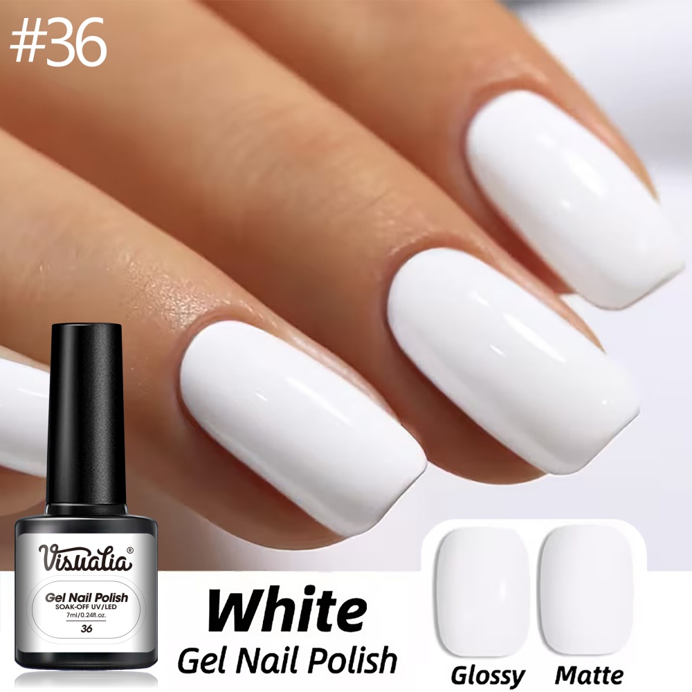 Nail Art Natural Simple - Visuatia # 36 Gel per Unghie