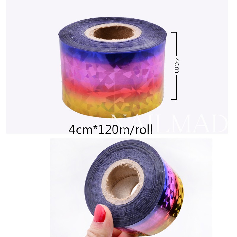 1 rotolo 120m * 4cm lamina per - Nail Art Xl recensione e prezzo
