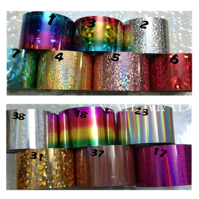 1 rotolo 120m * 4cm lamina per - Nail Art Xl recensione e prezzo