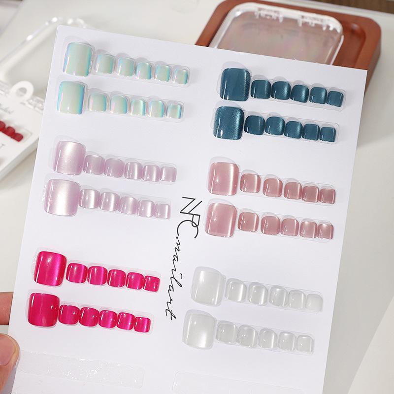 Nuovo Set da 10 Pezzi/Scatola  - Nail Art Extension Cat Eye recensione e prezzo