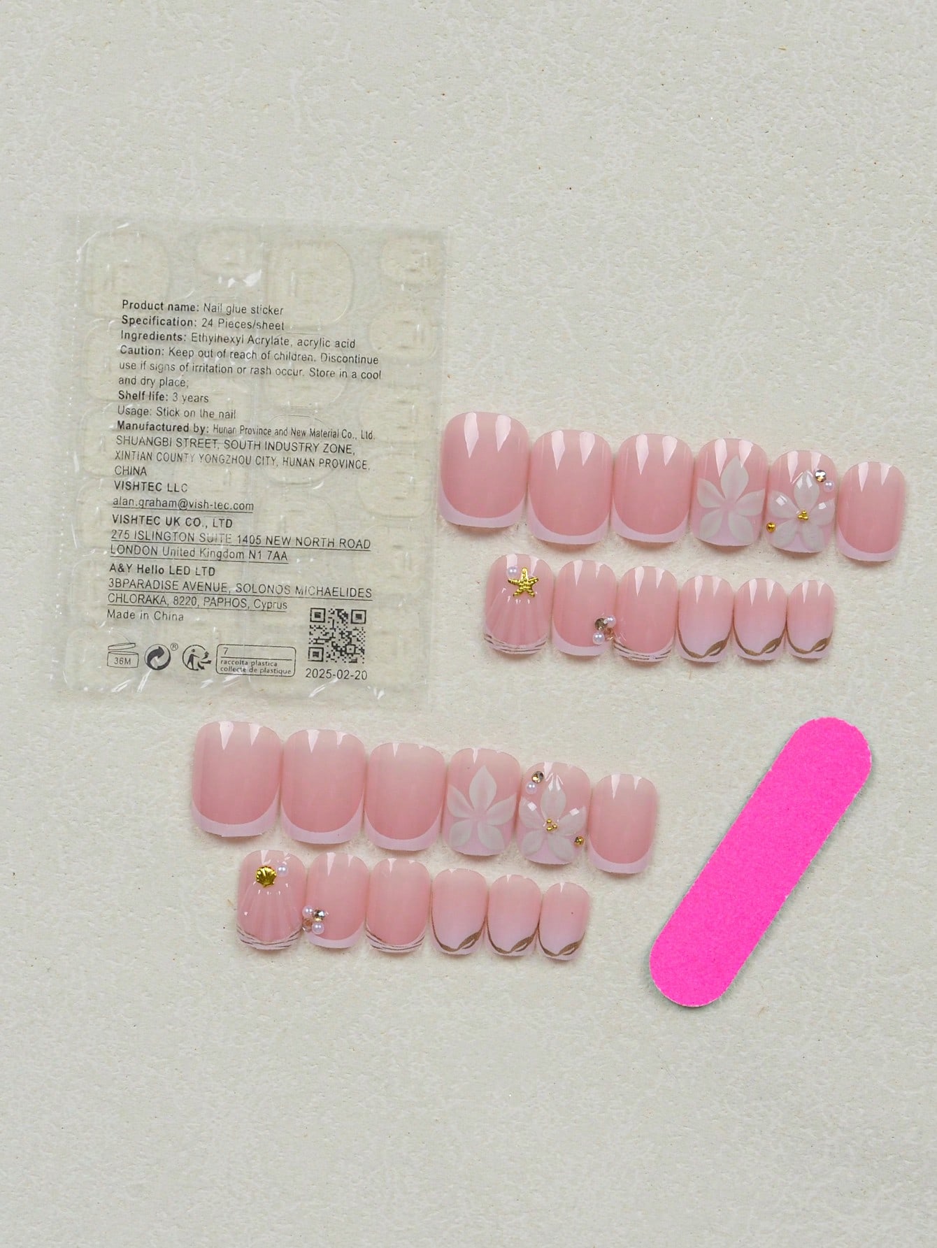 24 pezzi di unghie finte quadr - Nail Art Jelly recensione e prezzo