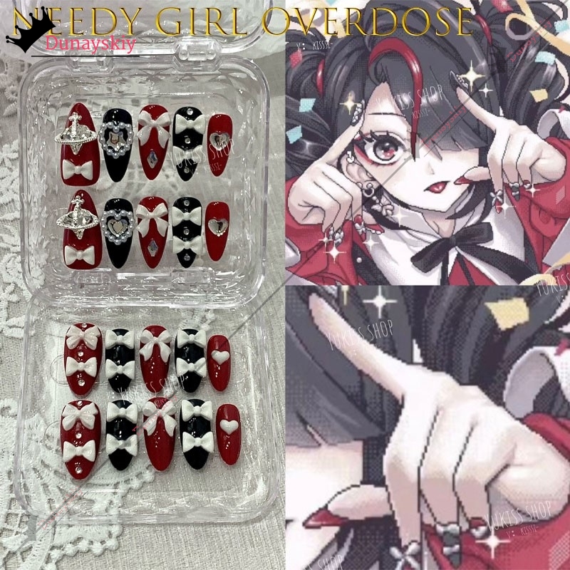 YiNuo*/Needy Girl Overdose Jir - Nail Art Nail Art recensione e prezzo