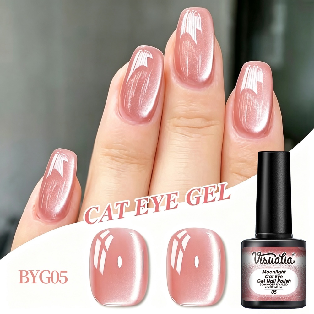 Visuatia Bean Paste Nude Moonl - Nail Art Extension Cat Eye recensione e prezzo