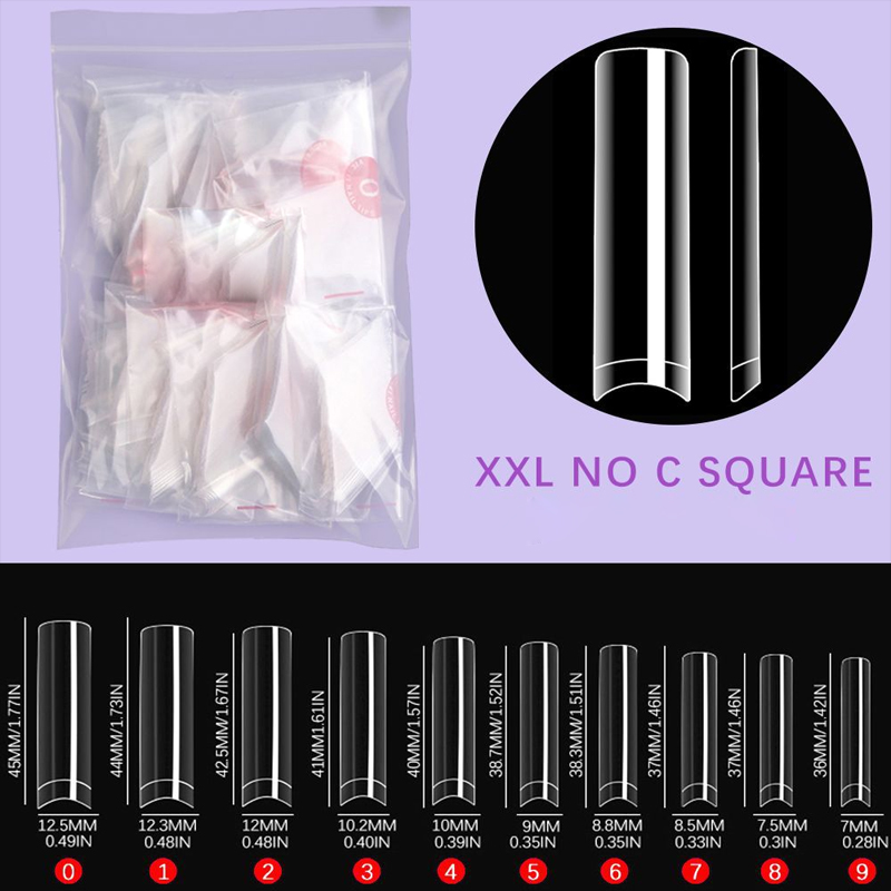 500 punte per unghie XXL No C  - Nail Art Xxl recensione e prezzo