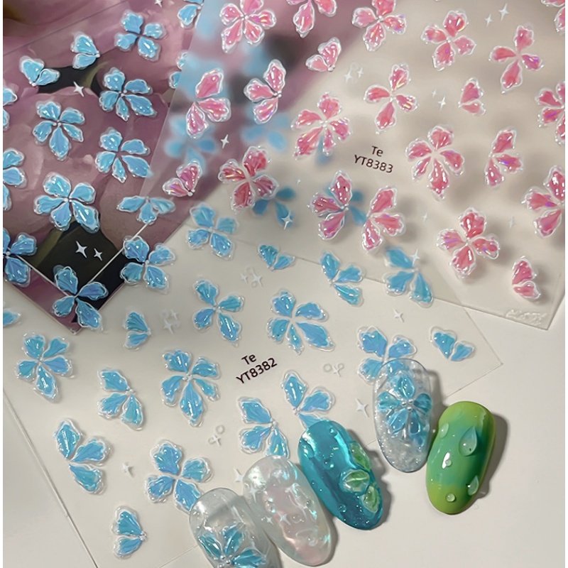 Adesivo per nail art effetto t - Nail Art Ice Blue recensione e prezzo