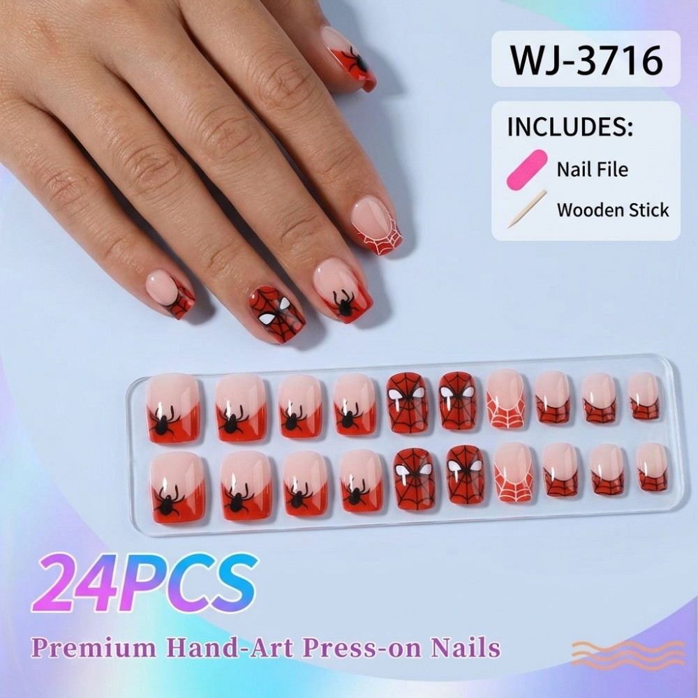 24 Pezzi Unghie Finte Lunghe a - Nail Art Vampire recensione e prezzo