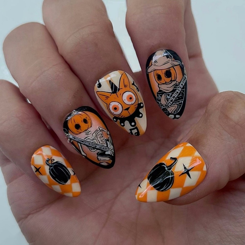 24 Pezzi Unghie Finte Lunghe a - Nail Art Vampire recensione e prezzo