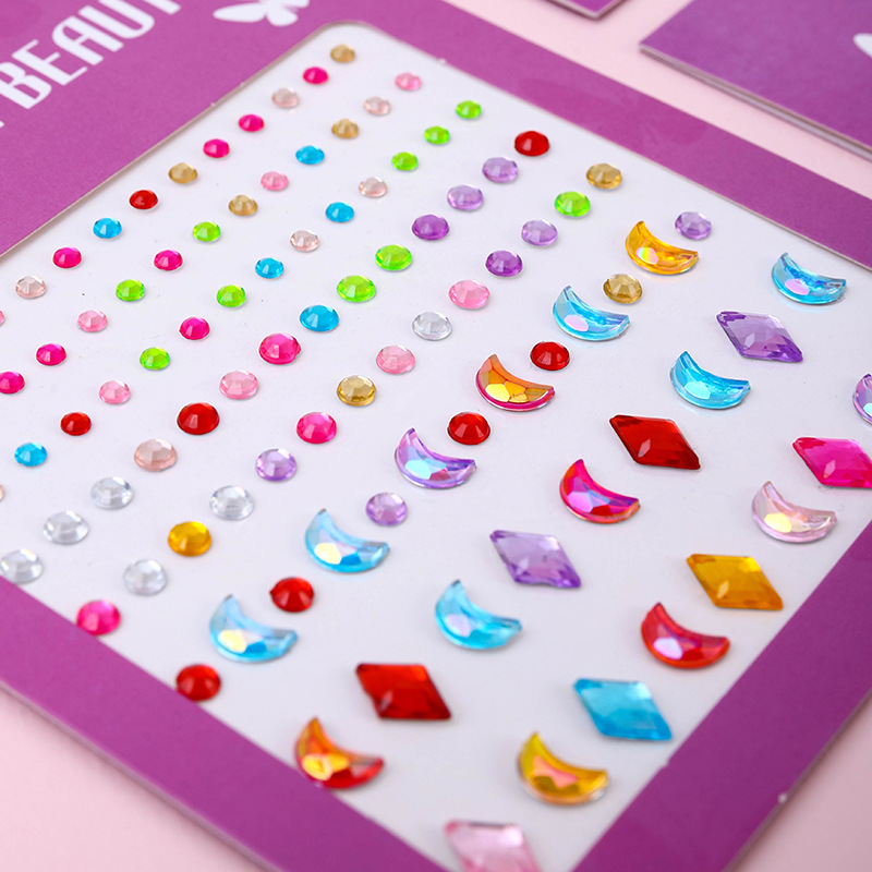 Adesivi per il Viso con Gemme, - Nail Art Nail Art recensione e prezzo
