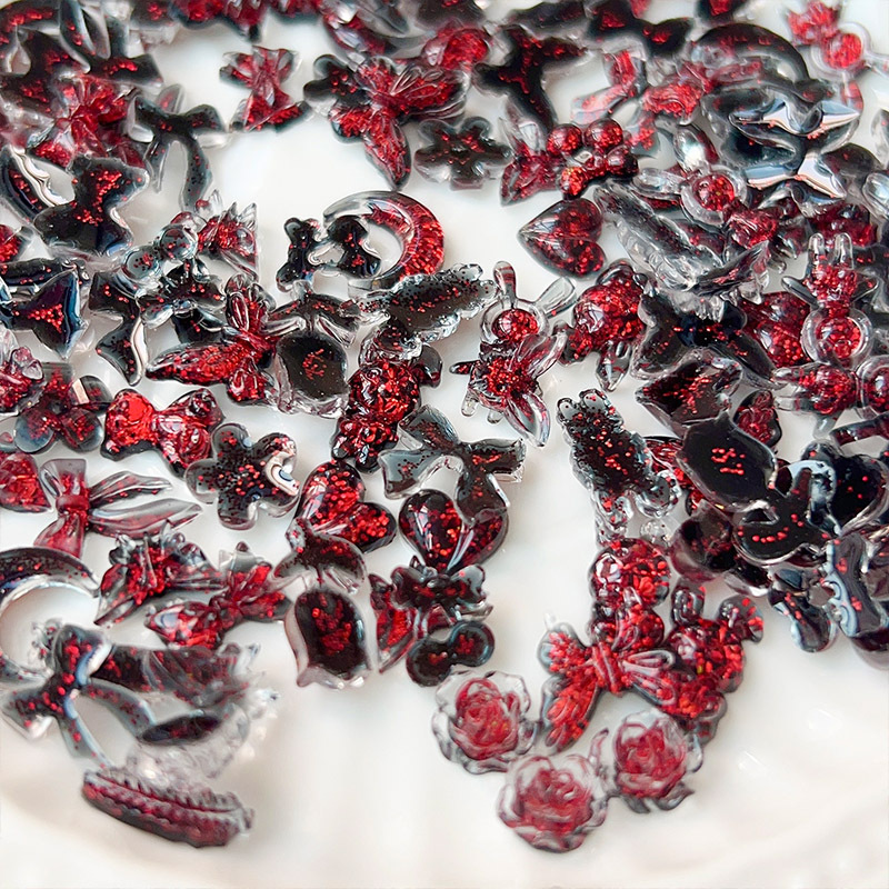 30PCS Vampire Style 3D Bow acc - Nail Art Vampire recensione e prezzo