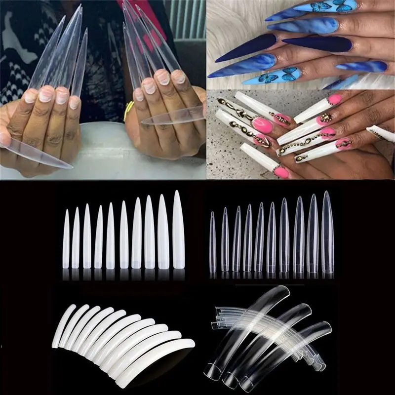 Unghie finte extra lunghe natu - Nail Art Xl recensione e prezzo
