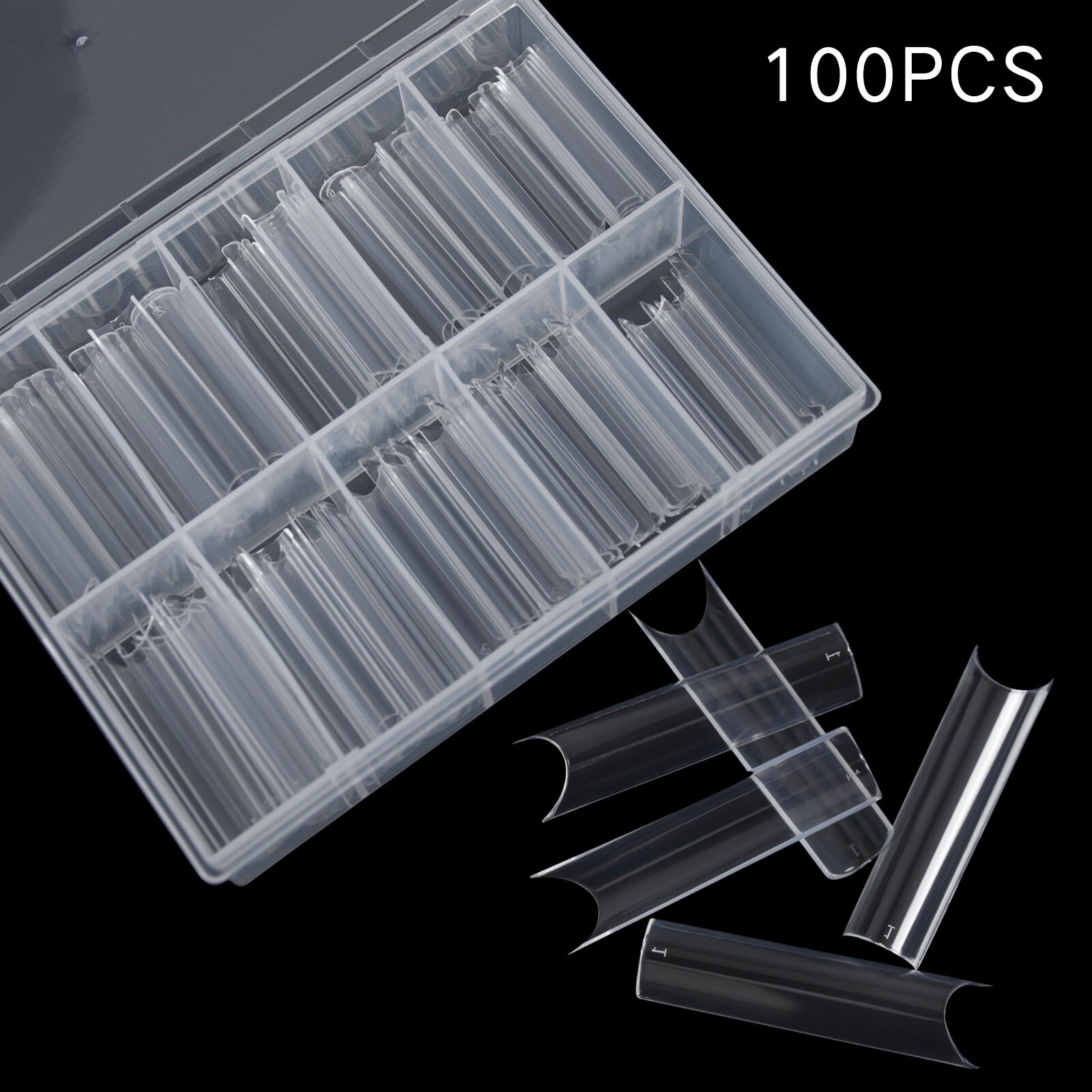 100 pz/scatola XXL Punte Per U - Nail Art Xxl recensione e prezzo