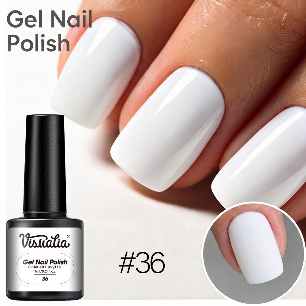Visuatia #   36 Gel per Unghie - Nail Art Natural Simple recensione e prezzo